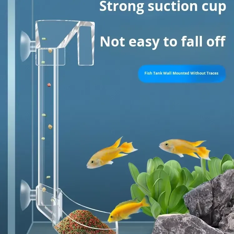 Aquarium Fish Feeder Feeding Bowl