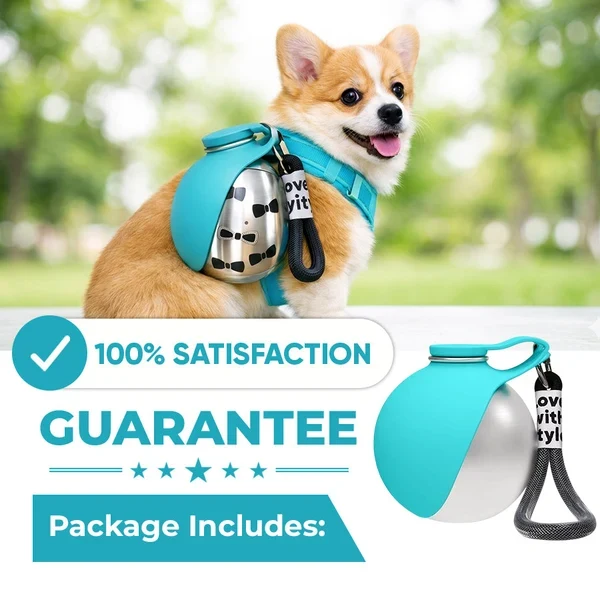2-in-1 Portable Dog Water Bottle hover