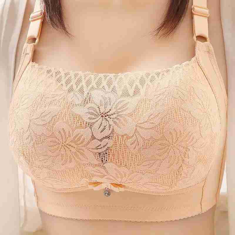 Weiqiqre Womens Underwear Summer Bra Lace Without Steel Rings Vest Lingerie Underwear
